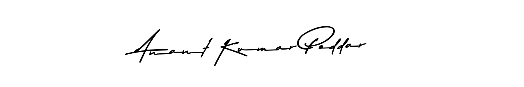 How to make Anant Kumar Poddar signature? Asem Kandis PERSONAL USE is a professional autograph style. Create handwritten signature for Anant Kumar Poddar name. Anant Kumar Poddar signature style 9 images and pictures png