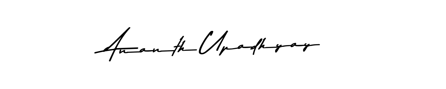 Also we have Ananth Upadhyay name is the best signature style. Create professional handwritten signature collection using Asem Kandis PERSONAL USE autograph style. Ananth Upadhyay signature style 9 images and pictures png