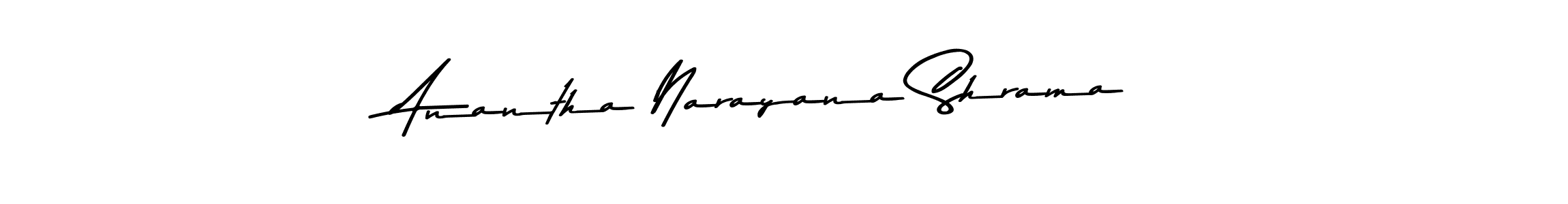 Also we have Anantha Narayana Shrama name is the best signature style. Create professional handwritten signature collection using Asem Kandis PERSONAL USE autograph style. Anantha Narayana Shrama signature style 9 images and pictures png