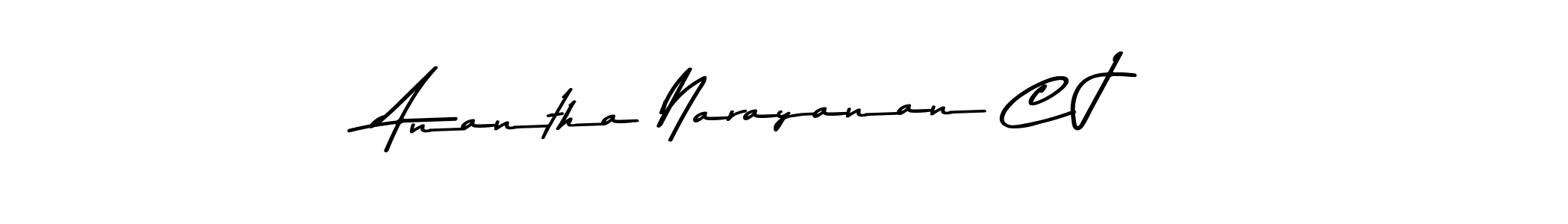 Anantha Narayanan C J stylish signature style. Best Handwritten Sign (Asem Kandis PERSONAL USE) for my name. Handwritten Signature Collection Ideas for my name Anantha Narayanan C J. Anantha Narayanan C J signature style 9 images and pictures png