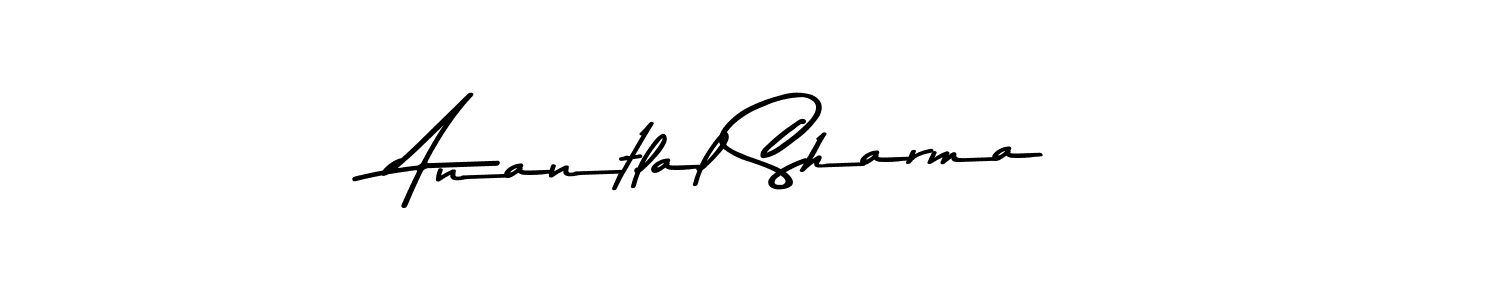 Also You can easily find your signature by using the search form. We will create Anantlal Sharma name handwritten signature images for you free of cost using Asem Kandis PERSONAL USE sign style. Anantlal Sharma signature style 9 images and pictures png