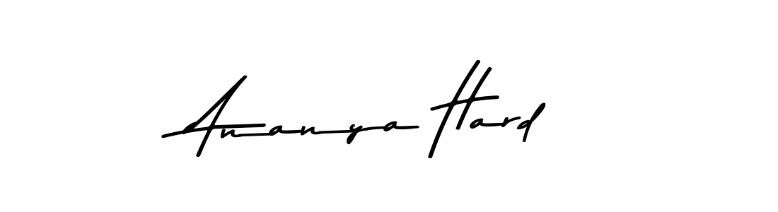 You should practise on your own different ways (Asem Kandis PERSONAL USE) to write your name (Ananya Hard) in signature. don't let someone else do it for you. Ananya Hard signature style 9 images and pictures png