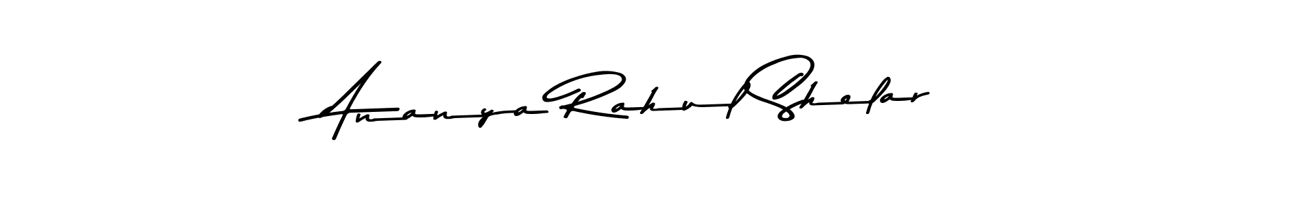 How to make Ananya Rahul Shelar signature? Asem Kandis PERSONAL USE is a professional autograph style. Create handwritten signature for Ananya Rahul Shelar name. Ananya Rahul Shelar signature style 9 images and pictures png