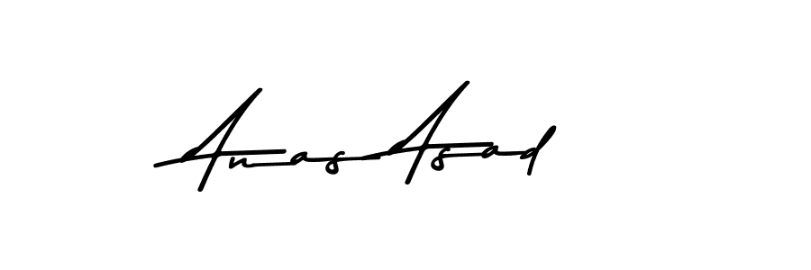 Anas Asad stylish signature style. Best Handwritten Sign (Asem Kandis PERSONAL USE) for my name. Handwritten Signature Collection Ideas for my name Anas Asad. Anas Asad signature style 9 images and pictures png