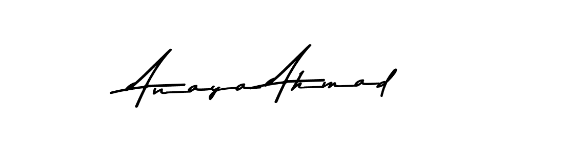 This is the best signature style for the Anaya Ahmad name. Also you like these signature font (Asem Kandis PERSONAL USE). Mix name signature. Anaya Ahmad signature style 9 images and pictures png