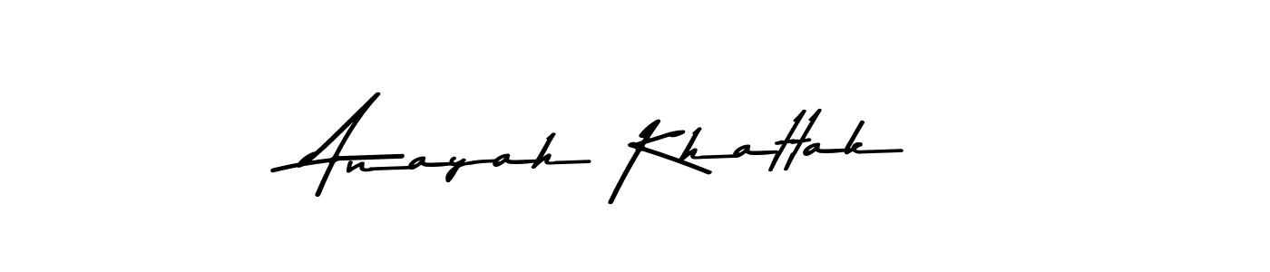 Use a signature maker to create a handwritten signature online. With this signature software, you can design (Asem Kandis PERSONAL USE) your own signature for name Anayah Khattak. Anayah Khattak signature style 9 images and pictures png