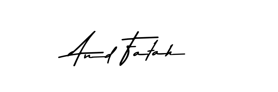 Here are the top 10 professional signature styles for the name And Fatah. These are the best autograph styles you can use for your name. And Fatah signature style 9 images and pictures png