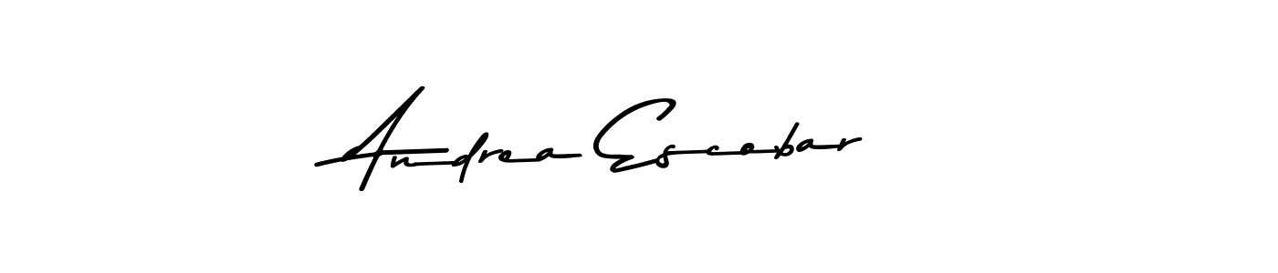 The best way (Asem Kandis PERSONAL USE) to make a short signature is to pick only two or three words in your name. The name Andrea Escobar include a total of six letters. For converting this name. Andrea Escobar signature style 9 images and pictures png
