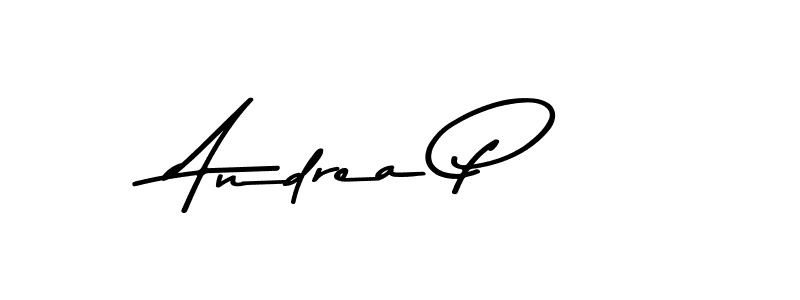 The best way (Asem Kandis PERSONAL USE) to make a short signature is to pick only two or three words in your name. The name Andrea P include a total of six letters. For converting this name. Andrea P signature style 9 images and pictures png