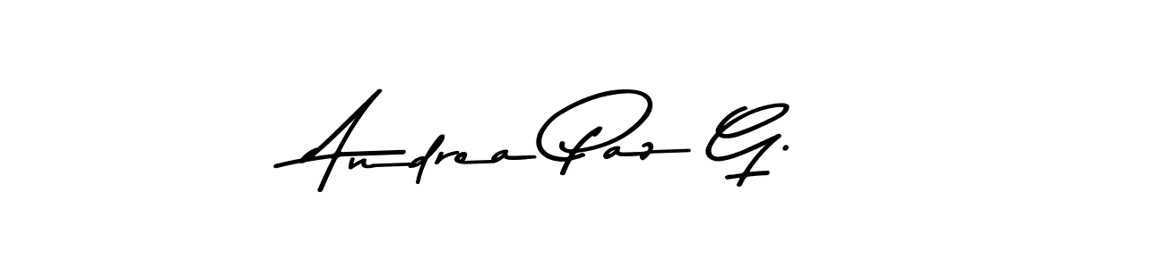 Use a signature maker to create a handwritten signature online. With this signature software, you can design (Asem Kandis PERSONAL USE) your own signature for name Andrea Paz G.. Andrea Paz G. signature style 9 images and pictures png