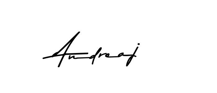 Similarly Asem Kandis PERSONAL USE is the best handwritten signature design. Signature creator online .You can use it as an online autograph creator for name Andreaj. Andreaj signature style 9 images and pictures png