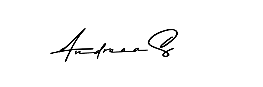 Create a beautiful signature design for name Andreea S. With this signature (Asem Kandis PERSONAL USE) fonts, you can make a handwritten signature for free. Andreea S signature style 9 images and pictures png