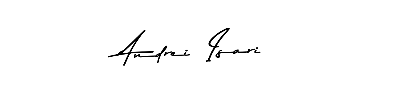 Use a signature maker to create a handwritten signature online. With this signature software, you can design (Asem Kandis PERSONAL USE) your own signature for name Andrei  Isari. Andrei  Isari signature style 9 images and pictures png