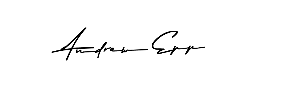 Create a beautiful signature design for name Andrew Epp. With this signature (Asem Kandis PERSONAL USE) fonts, you can make a handwritten signature for free. Andrew Epp signature style 9 images and pictures png