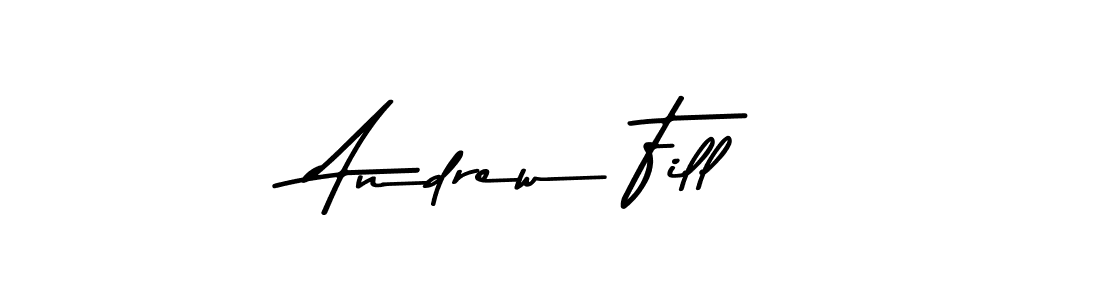 This is the best signature style for the Andrew Fill name. Also you like these signature font (Asem Kandis PERSONAL USE). Mix name signature. Andrew Fill signature style 9 images and pictures png