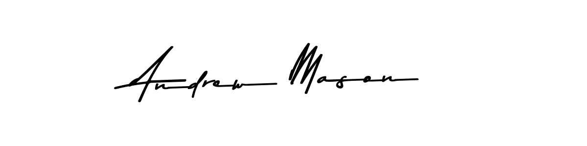 Design your own signature with our free online signature maker. With this signature software, you can create a handwritten (Asem Kandis PERSONAL USE) signature for name Andrew Mason. Andrew Mason signature style 9 images and pictures png