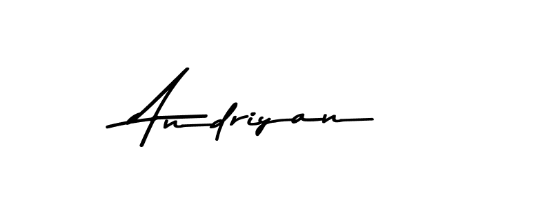 Also we have Andriyan name is the best signature style. Create professional handwritten signature collection using Asem Kandis PERSONAL USE autograph style. Andriyan signature style 9 images and pictures png