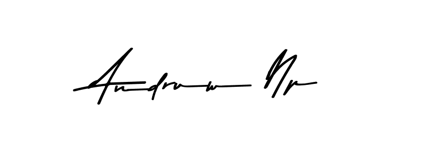 Use a signature maker to create a handwritten signature online. With this signature software, you can design (Asem Kandis PERSONAL USE) your own signature for name Andruw Np. Andruw Np signature style 9 images and pictures png