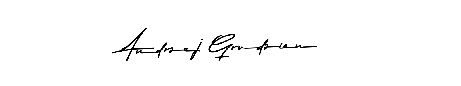 if you are searching for the best signature style for your name Andrzej Grudzien. so please give up your signature search. here we have designed multiple signature styles  using Asem Kandis PERSONAL USE. Andrzej Grudzien signature style 9 images and pictures png