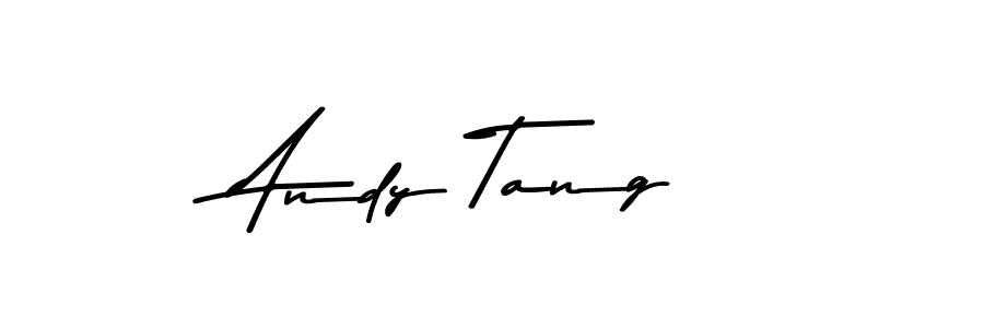 Create a beautiful signature design for name Andy Tang. With this signature (Asem Kandis PERSONAL USE) fonts, you can make a handwritten signature for free. Andy Tang signature style 9 images and pictures png