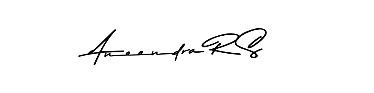 Make a beautiful signature design for name Aneendra R S. Use this online signature maker to create a handwritten signature for free. Aneendra R S signature style 9 images and pictures png