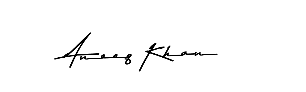 Use a signature maker to create a handwritten signature online. With this signature software, you can design (Asem Kandis PERSONAL USE) your own signature for name Aneeq Khan. Aneeq Khan signature style 9 images and pictures png