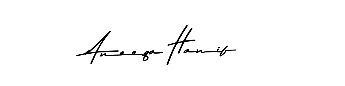 The best way (Asem Kandis PERSONAL USE) to make a short signature is to pick only two or three words in your name. The name Aneeqa Hanif include a total of six letters. For converting this name. Aneeqa Hanif signature style 9 images and pictures png