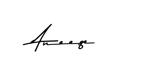 Asem Kandis PERSONAL USE is a professional signature style that is perfect for those who want to add a touch of class to their signature. It is also a great choice for those who want to make their signature more unique. Get Aneeqe name to fancy signature for free. Aneeqe signature style 9 images and pictures png