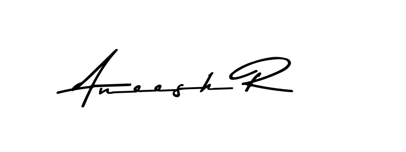 Make a beautiful signature design for name Aneesh R. Use this online signature maker to create a handwritten signature for free. Aneesh R signature style 9 images and pictures png