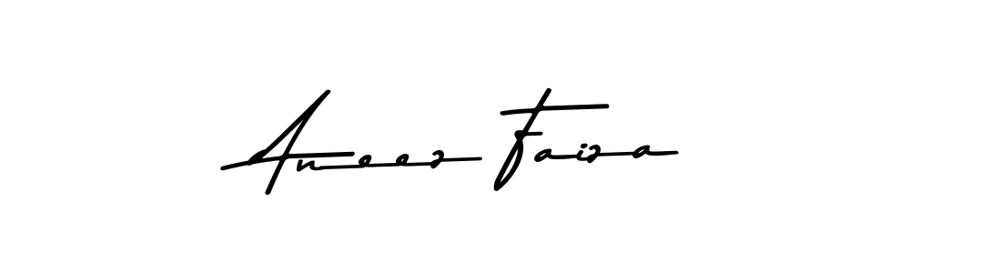 Aneez Faiza stylish signature style. Best Handwritten Sign (Asem Kandis PERSONAL USE) for my name. Handwritten Signature Collection Ideas for my name Aneez Faiza. Aneez Faiza signature style 9 images and pictures png