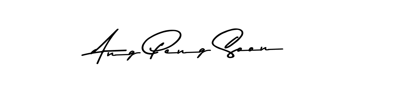 Make a beautiful signature design for name Ang Peng Soon. Use this online signature maker to create a handwritten signature for free. Ang Peng Soon signature style 9 images and pictures png