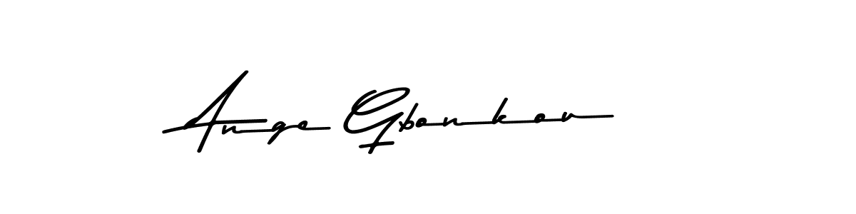 Here are the top 10 professional signature styles for the name Ange Gbonkou. These are the best autograph styles you can use for your name. Ange Gbonkou signature style 9 images and pictures png
