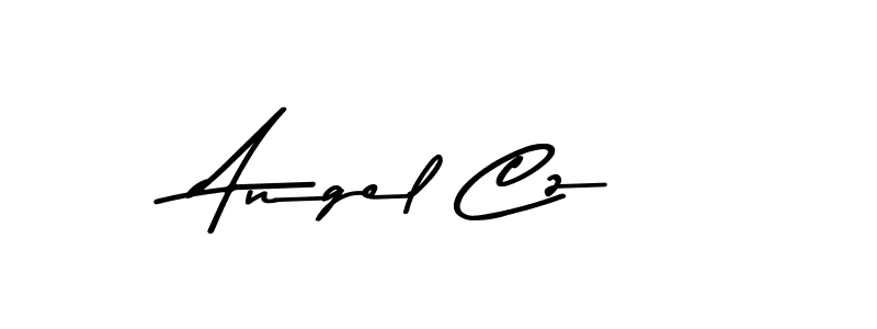 Design your own signature with our free online signature maker. With this signature software, you can create a handwritten (Asem Kandis PERSONAL USE) signature for name Angel Cz. Angel Cz signature style 9 images and pictures png