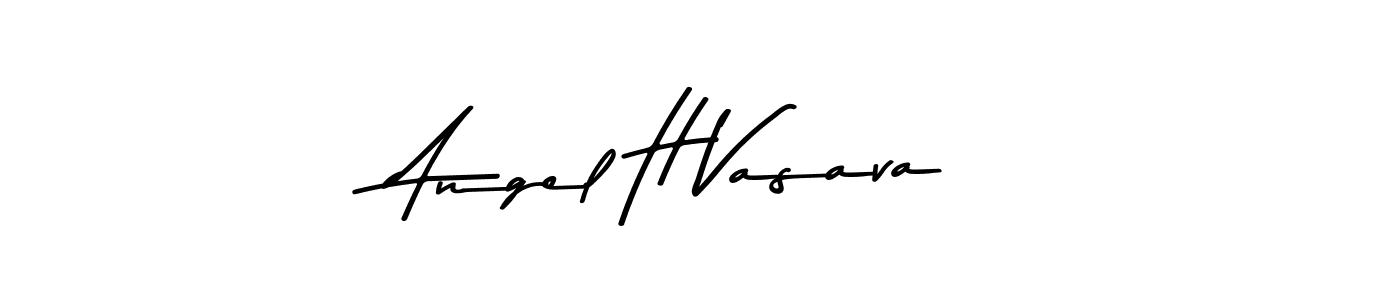 Asem Kandis PERSONAL USE is a professional signature style that is perfect for those who want to add a touch of class to their signature. It is also a great choice for those who want to make their signature more unique. Get Angel H Vasava name to fancy signature for free. Angel H Vasava signature style 9 images and pictures png