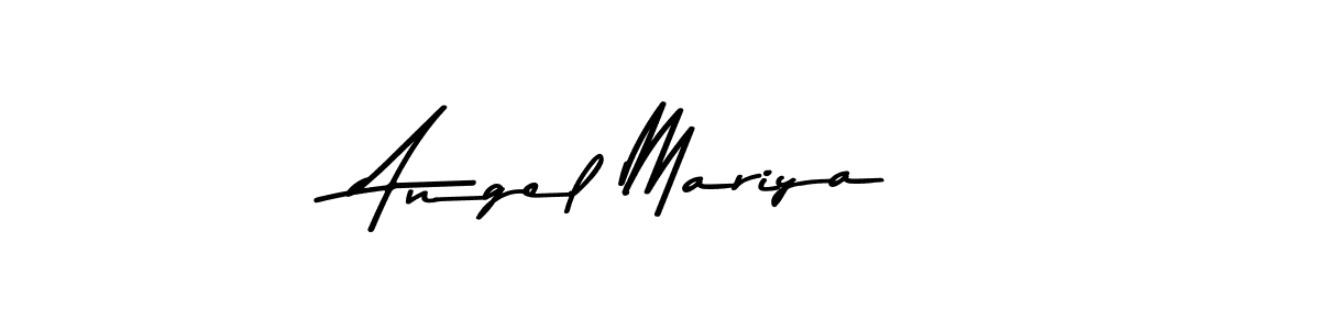 Asem Kandis PERSONAL USE is a professional signature style that is perfect for those who want to add a touch of class to their signature. It is also a great choice for those who want to make their signature more unique. Get Angel Mariya name to fancy signature for free. Angel Mariya signature style 9 images and pictures png