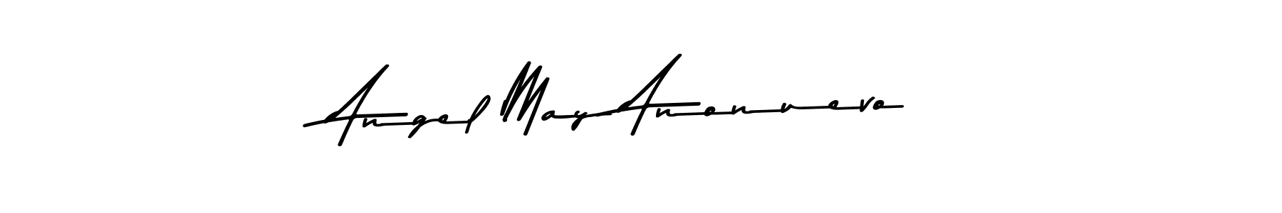 Use a signature maker to create a handwritten signature online. With this signature software, you can design (Asem Kandis PERSONAL USE) your own signature for name Angel May Anonuevo. Angel May Anonuevo signature style 9 images and pictures png