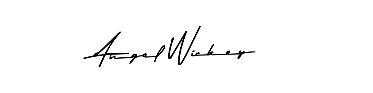 Use a signature maker to create a handwritten signature online. With this signature software, you can design (Asem Kandis PERSONAL USE) your own signature for name Angel Wickey. Angel Wickey signature style 9 images and pictures png
