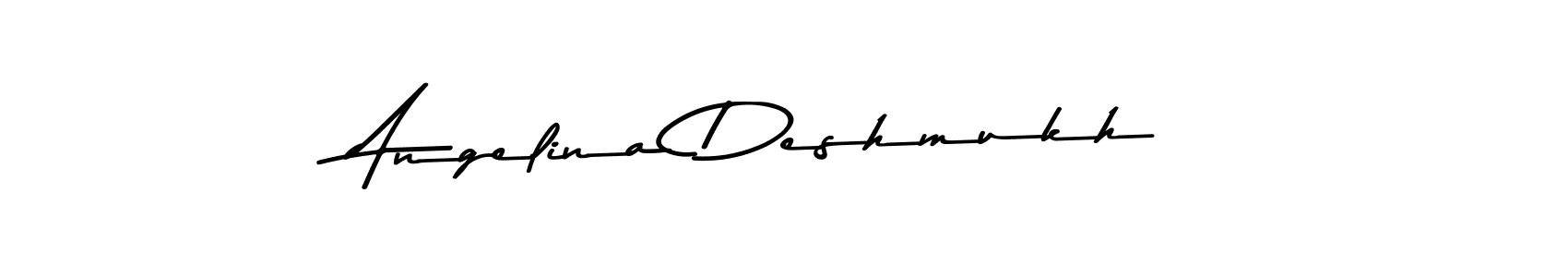 How to make Angelina Deshmukh signature? Asem Kandis PERSONAL USE is a professional autograph style. Create handwritten signature for Angelina Deshmukh name. Angelina Deshmukh signature style 9 images and pictures png
