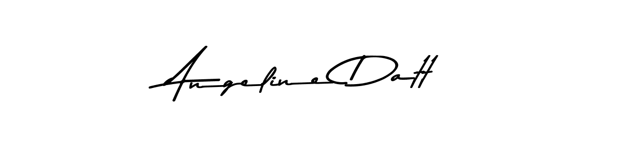 Also we have Angeline Datt name is the best signature style. Create professional handwritten signature collection using Asem Kandis PERSONAL USE autograph style. Angeline Datt signature style 9 images and pictures png