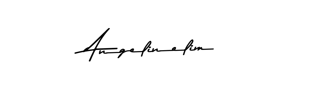 Design your own signature with our free online signature maker. With this signature software, you can create a handwritten (Asem Kandis PERSONAL USE) signature for name Angelinelim. Angelinelim signature style 9 images and pictures png