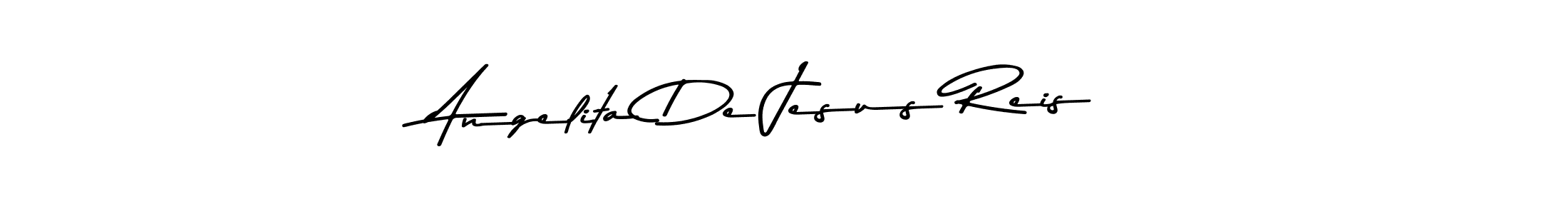 Make a beautiful signature design for name Angelita De Jesus Reis. With this signature (Asem Kandis PERSONAL USE) style, you can create a handwritten signature for free. Angelita De Jesus Reis signature style 9 images and pictures png
