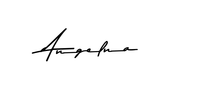 Make a beautiful signature design for name Angelna. With this signature (Asem Kandis PERSONAL USE) style, you can create a handwritten signature for free. Angelna signature style 9 images and pictures png