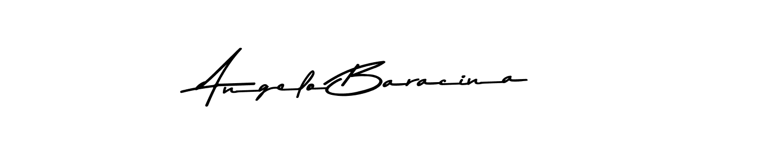 Make a beautiful signature design for name Angelo Baracina. With this signature (Asem Kandis PERSONAL USE) style, you can create a handwritten signature for free. Angelo Baracina signature style 9 images and pictures png