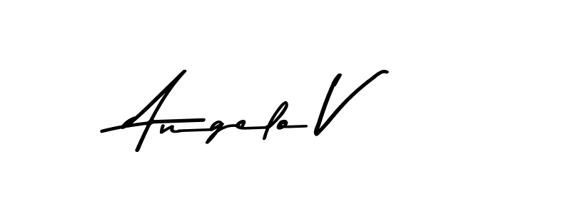 This is the best signature style for the Angelo V name. Also you like these signature font (Asem Kandis PERSONAL USE). Mix name signature. Angelo V signature style 9 images and pictures png