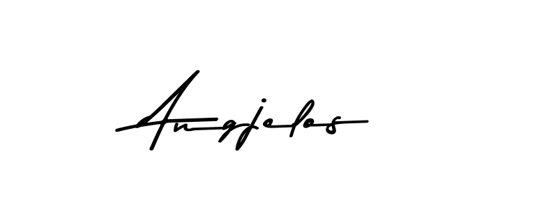 You can use this online signature creator to create a handwritten signature for the name Angjelos. This is the best online autograph maker. Angjelos signature style 9 images and pictures png
