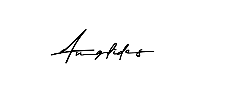 This is the best signature style for the Anglides name. Also you like these signature font (Asem Kandis PERSONAL USE). Mix name signature. Anglides signature style 9 images and pictures png