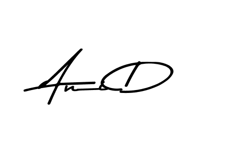 How to make Ani D signature? Asem Kandis PERSONAL USE is a professional autograph style. Create handwritten signature for Ani D name. Ani D signature style 9 images and pictures png