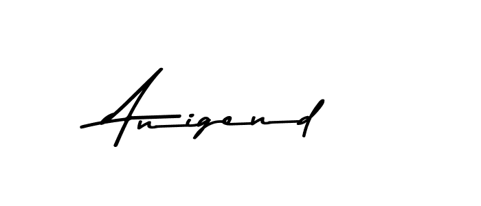 How to make Anigend signature? Asem Kandis PERSONAL USE is a professional autograph style. Create handwritten signature for Anigend name. Anigend signature style 9 images and pictures png