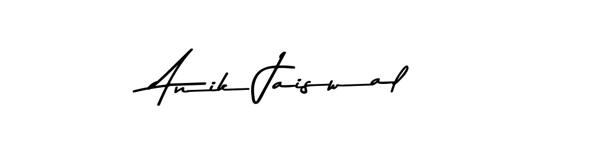 Use a signature maker to create a handwritten signature online. With this signature software, you can design (Asem Kandis PERSONAL USE) your own signature for name Anik Jaiswal. Anik Jaiswal signature style 9 images and pictures png