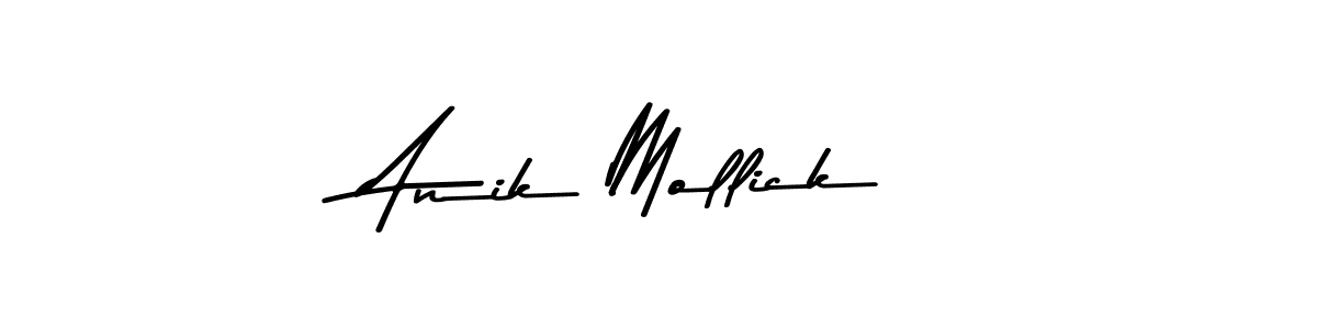 How to make Anik Mollick signature? Asem Kandis PERSONAL USE is a professional autograph style. Create handwritten signature for Anik Mollick name. Anik Mollick signature style 9 images and pictures png